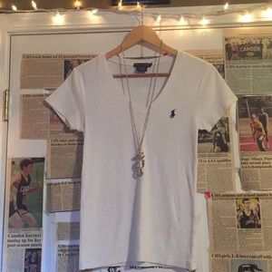 White Ralph Lauren Tee
